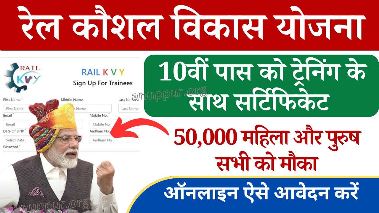 Rail Kaushal Vikas Yojana 2024 - देश के बेरोजगार युवाओं को सहायता प्रदान करने के लिए केंद्र एवं राज्य सरकार द्वारा बहुत सी लाभदायक योजनाएं संचालित की जा रही है।